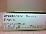  IFM E20609 Fiber Optic Through Beam Sensor Image