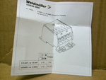  Weidmuller 1939460000 Power Distribution Block 600V 175A 1-Pole In Box Image