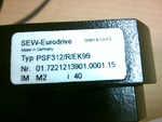  Sew-Eurodrive PSF312/R/EK99 Gear Box 1:40 Ratio Image
