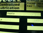  Vogel MFE5-BW7-V57E Central Lubrication System w/ DM7 Motor Image