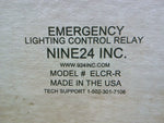  Nine24 Inc ELCR-R Emergency Lighting Control Relay 120/277V Image