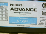  Philips Advance  ICN-2S86 Programmed Start Electronic Ballast 1 Image