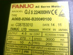  Fanuc A06B-0266-B200#0100 AC Servo Motor Ais22 Image