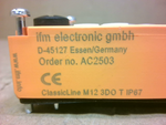  IFM AC2503 Module Classicline 3D0 T M12 Image