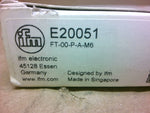  IFM E20051 Fiber Optic Diffuse Reflection Sensor FT-00-P-A-M6 Image