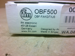  IFM OBF500 Fiber-Optic Amplifier 10-30VDC 100/10mA Image