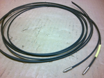  Keyence FU-77  Fiber Optic Sensor Cable 4ft Long Image