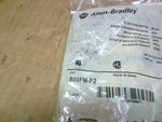  Allen-Bradley 800FM-F2 Flush Push Button Black Ser.A (Lot of 4) Image