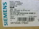 Siemens 3RT2026-1FB40 Contactor 24VDC 3PH 400V Image