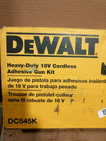  Dewalt DC545K Heavy Duty 18V Cordless Adhesive Gun Kit 10oz/300mL Factory Sealed Image
