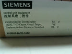  Siemens 6FC5247-0AF13-1AA0 Rotary Switch 1x23G T=32 Cap Knob Image