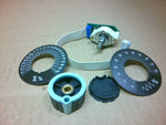  Siemens 6FC5247-0AF13-1AA0 Rotary Switch 1x23G T=32 Cap Knob Image