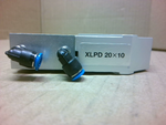  Rexroth FlexLink XLPD 20x10 Pneumatic Pallet Stop Cylinder Image