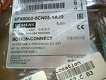  Siemens 6FX8002-5CN05-1AJ0 Preassembled Power Cable 4X1.5C 8M Factory Sealed Image