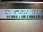  Yaskawa JZNC-NRK01-1 Power Supply Control Rack Only No Power Supply Image