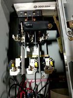  GE CR408C204R 7.5HP Combination Magnetic Starter Size 1 Image