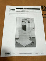  Encon 01104055 Gravity Fed Eyewash Station with Roll-A-Round Cart Image