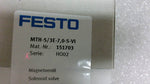  Festo MTH-5/3E-7.0-S-VI Solenoid Valve 151703 Factory Sealed Image