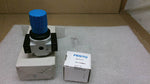  Festo LR-1/4-D-7-MINI Pressure Regulator with Gauge 162583 Image