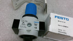  Festo LR-1/4-D-7-MINI Pressure Regulator with Gauge 162583 Image