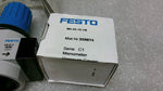  Festo LR-1/4-D-7-MINI Pressure Regulator with Gauge 162583 Image