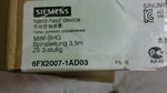  Siemens 6FX2007-1AD03 Mini Handheld Unit with 3.5M Coiled Cable Image