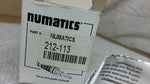  Numatics 212-113 Black Pushbutton Assembly Image