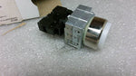  Siemens 3SB3602-0BA61 Push Button with Raised Base White Image