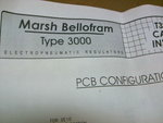  Marsh Bellofram T-3000 Regulator Pilot Operated 1/2" NPT Image