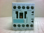  Siemens 3RH1140-1BB40 Contactor Relay 10A 240VAC Image