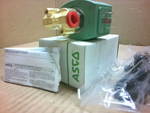  ASCO E262K232S1E00H1 Brass Solenoid Valve 1/4" 24VDC 1/4 G/RP Image