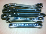 Proto 1185M-A Ratcheting Box Wrench Set= 1@15x17mm 12pt, 1@19mm Image