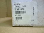  Asco 8210B058 2-Way Brass Solenoid Valve 1-1/4" 120VAC Factory Sealed! Image