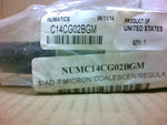  Numatics C14CG02BGM Coalescing Filter/Regulator WGauge 1/4 NPT Factory Sealed Image