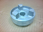  Magnaloy M30002808 Coupling 7/8" x 1/4" 300 Hub Image