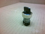  Siemens 3SB3 608-2DA11 Black 3-Position Selector Switch Image