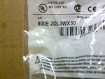  Allen Bradley 800E-2DL3WX30 Light Module w/ White Bulb & Latch Factory Sealed Image