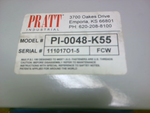  Pratt PI-0048-K55 Pneumatic Actuator with 2" Butterfly Valve Image