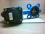  Pratt PI-0048-K55 Pneumatic Actuator with 2" Butterfly Valve Image