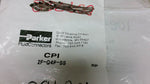  Parker 2F-Q4P-SS Female Quick Coupling Non-Valved Nipple Fitting Image