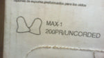 Honeywell MAX-1 Max Preshaped Foam Ear Plugs (200 Pair/Box) Image