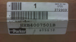  Parker HHB4007501B 3/4" 4-Way 2-Pos Pneumatic Double Solenoid Valve 120VAC Factory Sealed Image