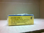  Brasscraft KTCR11FX C 1/4" Turn Ball Stop Striaght Chrome 3/8 (10 PCS) Image