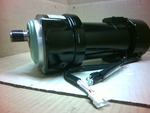  Tsubaki GMTA010-18U15 Gear Motor 0.1 kW 15:1 Ratio 460VAC 180 RPM Out Image