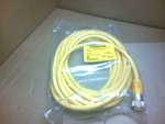 Turck RKM 36-8M/S1587 Cable, 8M, 3 pin Female Connector, 600V,  Factory Sealed Image