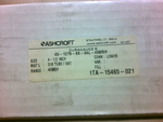 Ashcroft 45-1279-SS-04L-40BR/#  Duragauge 4" Pressure Gauge 400PSI Image