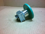  Siemens 3SB3500-1QA41 Mushroom Pushbutton Green 1 Position Image