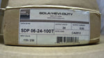  Emerson Sola SDP 06-24-100T Power Supply 24 VDC 0.63 Amps 115/2 Image