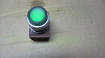  General Electric GE P9MPLVSDN12NCDL Green Lens Pushbutton Switch Image