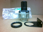  SMC AR40K-F03B Regulator w/ Panel Mount 0.05-0.85MPa 3/8" NPT Image